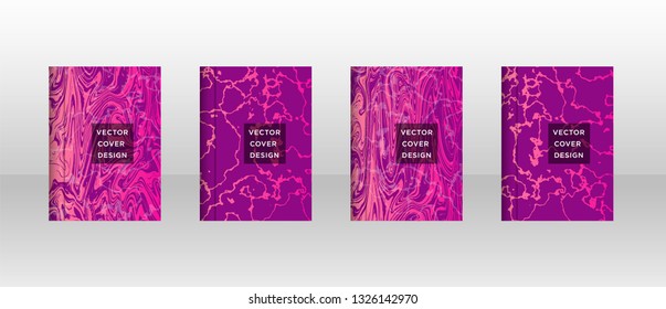 Mixture of acrylic paints. Liquid marble texture. Fluid art. Applicable for design cover, presentation, invitation, flyer, annual report, poster and business card, desing packaging - Vector