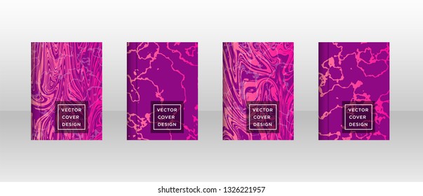 Mixture of acrylic paints. Liquid marble texture. Fluid art. Applicable for design cover, presentation, invitation, flyer, annual report, poster and business card, desing packaging - Vector