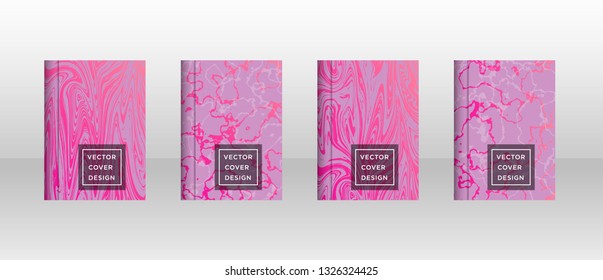 Mixture of acrylic paints. Liquid marble texture. Fluid art. Applicable for design cover, presentation, invitation, flyer, annual report, poster and business card, desing packaging - Vector