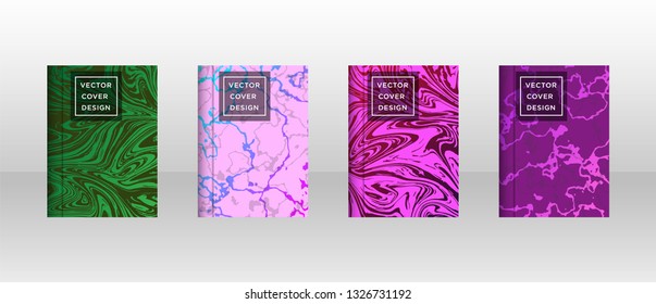 Mixture of acrylic paints. Liquid marble texture. Fluid art. Applicable for design cover, presentation, invitation, flyer, annual report, poster and business card, desing packaging - Vector