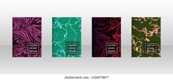 Mixture of acrylic paints. Liquid marble texture. Fluid art. Applicable for design cover, presentation, invitation, flyer, annual report, poster and business card, desing packaging - Vector