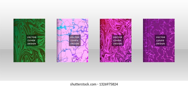 Mixture of acrylic paints. Liquid marble texture. Fluid art. Applicable for design cover, presentation, invitation, flyer, annual report, poster and business card, desing packaging - Vector