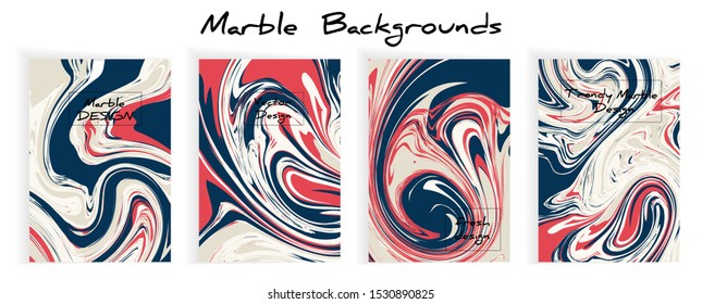 Mixture of acrylic paints. Liquid marble texture. Fluid art. Applicable for design cover, presentation, invitation, flyer, annual report, poster and business card, design packaging. Modern artwork.