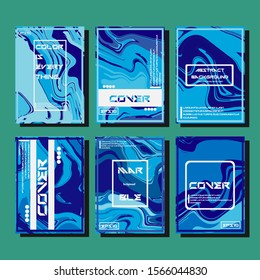 Mixture of acrylic paints. Liquid marble texture. Fluid art. Applicable for design cover, presentation, invitation, flyer, annual report, poster and business card, desing packaging. Modern artwork