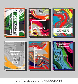 Mixture of acrylic paints. Liquid marble texture. Fluid art. Applicable for design cover, presentation, invitation, flyer, annual report, poster and business card, desing packaging. Modern artwork