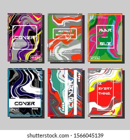 Mixture of acrylic paints. Liquid marble texture. Fluid art. Applicable for design cover, presentation, invitation, flyer, annual report, poster and business card, desing packaging. Modern artwork