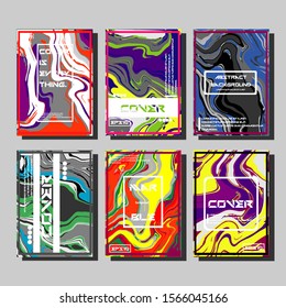 Mixture of acrylic paints. Liquid marble texture. Fluid art. Applicable for design cover, presentation, invitation, flyer, annual report, poster and business card, desing packaging. Modern artwork