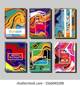 Mixture of acrylic paints. Liquid marble texture. Fluid art. Applicable for design cover, presentation, invitation, flyer, annual report, poster and business card, desing packaging. Modern artwork