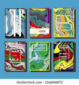 Mixture of acrylic paints. Liquid marble texture. Fluid art. Applicable for design cover, presentation, invitation, flyer, annual report, poster and business card, desing packaging. Modern artwork