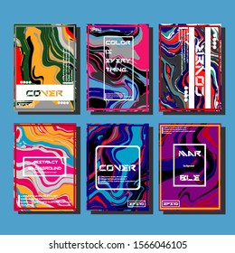 Mixture of acrylic paints. Liquid marble texture. Fluid art. Applicable for design cover, presentation, invitation, flyer, annual report, poster and business card, desing packaging. Modern artwork