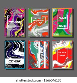 Mixture of acrylic paints. Liquid marble texture. Fluid art. Applicable for design cover, presentation, invitation, flyer, annual report, poster and business card, desing packaging. Modern artwork
