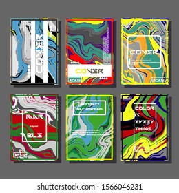 Mixture of acrylic paints. Liquid marble texture. Fluid art. Applicable for design cover, presentation, invitation, flyer, annual report, poster and business card, desing packaging. Modern artwork
