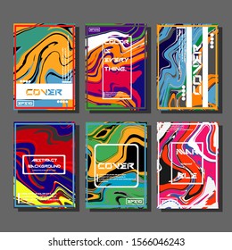 Mixture of acrylic paints. Liquid marble texture. Fluid art. Applicable for design cover, presentation, invitation, flyer, annual report, poster and business card, desing packaging. Modern artwork