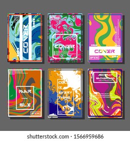 Mixture of acrylic paints. Liquid marble texture. Fluid art. Applicable for design cover, presentation, invitation, flyer, annual report, poster and business card, desing packaging. Modern artwork