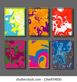 Mixture of acrylic paints. Liquid marble texture. Fluid art. Applicable for design cover, presentation, invitation, flyer, annual report, poster and business card, desing packaging. Modern artwork