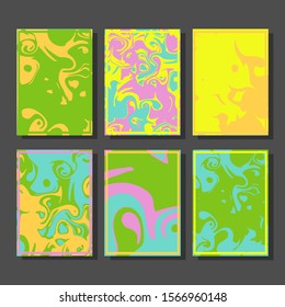 Mixture of acrylic paints. Liquid marble texture. Fluid art. Applicable for design cover, presentation, invitation, flyer, annual report, poster and business card, desing packaging. Modern artwork