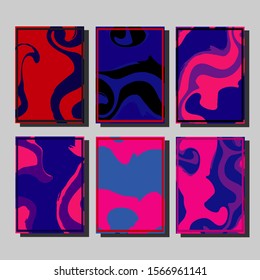 Mixture of acrylic paints. Liquid marble texture. Fluid art. Applicable for design cover, presentation, invitation, flyer, annual report, poster and business card, desing packaging. Modern artwork