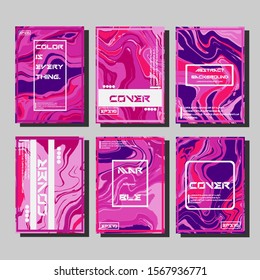 Mixture of acrylic paints. Liquid marble texture. Fluid art. Applicable for design cover, presentation, invitation, flyer, annual report, poster and business card, desing packaging. Modern artwork