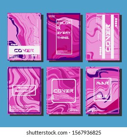 Mixture of acrylic paints. Liquid marble texture. Fluid art. Applicable for design cover, presentation, invitation, flyer, annual report, poster and business card, desing packaging. Modern artwork