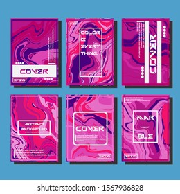 Mixture of acrylic paints. Liquid marble texture. Fluid art. Applicable for design cover, presentation, invitation, flyer, annual report, poster and business card, desing packaging. Modern artwork