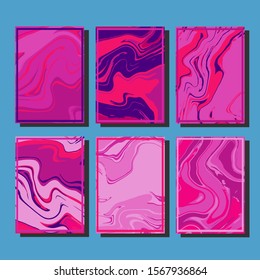 Mixture of acrylic paints. Liquid marble texture. Fluid art. Applicable for design cover, presentation, invitation, flyer, annual report, poster and business card, desing packaging. Modern artwork