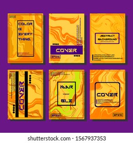 Mixture of acrylic paints. Liquid marble texture. Fluid art. Applicable for design cover, presentation, invitation, flyer, annual report, poster and business card, desing packaging. Modern artwork