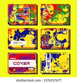 Mixture of acrylic paints. Liquid marble texture. Fluid art. Applicable for design cover, presentation, invitation, flyer, annual report, poster and business card, desing packaging. Modern artwork