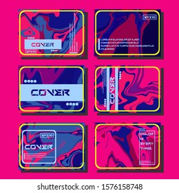 Mixture of acrylic paints. Liquid marble texture. Fluid art. Applicable for design cover, presentation, invitation, flyer, annual report, poster and business card, desing packaging. Modern artwork