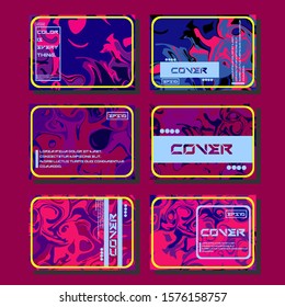 Mixture of acrylic paints. Liquid marble texture. Fluid art. Applicable for design cover, presentation, invitation, flyer, annual report, poster and business card, desing packaging. Modern artwork