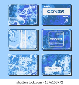 Mixture of acrylic paints. Liquid marble texture. Fluid art. Applicable for design cover, presentation, invitation, flyer, annual report, poster and business card, desing packaging. Modern artwork