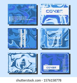 Mixture of acrylic paints. Liquid marble texture. Fluid art. Applicable for design cover, presentation, invitation, flyer, annual report, poster and business card, desing packaging. Modern artwork