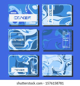 Mixture of acrylic paints. Liquid marble texture. Fluid art. Applicable for design cover, presentation, invitation, flyer, annual report, poster and business card, desing packaging. Modern artwork