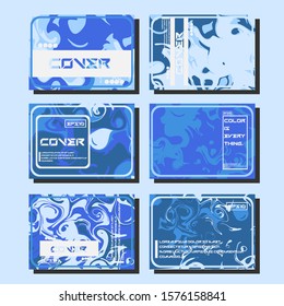 Mixture of acrylic paints. Liquid marble texture. Fluid art. Applicable for design cover, presentation, invitation, flyer, annual report, poster and business card, desing packaging. Modern artwork