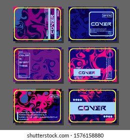 Mixture of acrylic paints. Liquid marble texture. Fluid art. Applicable for design cover, presentation, invitation, flyer, annual report, poster and business card, desing packaging. Modern artwork