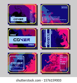 Mixture of acrylic paints. Liquid marble texture. Fluid art. Applicable for design cover, presentation, invitation, flyer, annual report, poster and business card, desing packaging. Modern artwork
