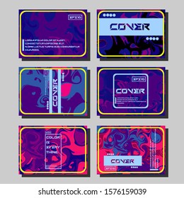 Mixture of acrylic paints. Liquid marble texture. Fluid art. Applicable for design cover, presentation, invitation, flyer, annual report, poster and business card, desing packaging. Modern artwork