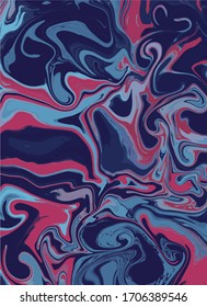Mischung von Acrylfarben. Flüssiger Marmor-Textur. Fluid Art. Anwendbar für Design-Cover, Präsentation, Einladung, Flyer, Jahresbericht, Poster, Design-Verpackung. Moderne Kunstwerke