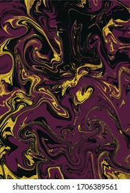 Mischung von Acrylfarben. Flüssiger Marmor-Textur. Fluid Art. Anwendbar für Design-Cover, Präsentation, Einladung, Flyer, Jahresbericht, Poster, Design-Verpackung. Moderne Kunstwerke