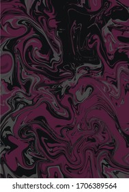 Mixture of acrylic paints. Liquid marble texture. Fluid art. Applicable for design cover, presentation, invitation, flyer, annual report, poster, desing packaging. Modern artwork