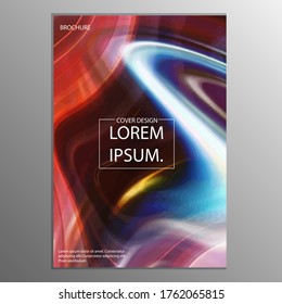 Mezcla de pinturas acrílicas. Textura de mármol líquido. Arte fluido. Aplicable a la cubierta de diseño, presentación, invitación, volante, informe anual, afiche y tarjeta de visita, embalaje de diseño. Arte moderno.