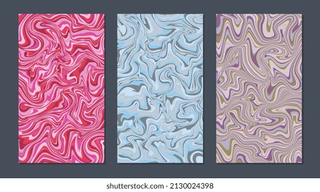 Mixture of acrylic paints. Liquid marble texture. Fluid art. Applicable for design cover, presentation, invitation, flyer, annual report, poster and business card, desing packaging. Modern artwork