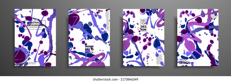 Mixture of acrylic paints. Modern artwork. Trendy design. Marble effect painting. Graphic hand drawn design for design covers, presentation, invitation, flyer, annual report, poster and business card