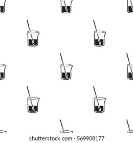 Mixture icon in black style isolated on white background. Medicine and hospital pattern stock vector illustration.