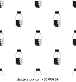 Mixture icon in black style isolated on white background. Medicine and hospital pattern stock vector illustration.