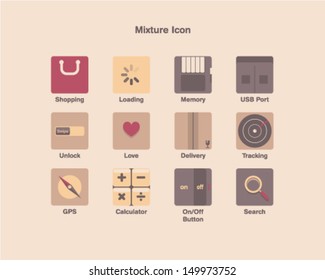 Mixture Icon Set 2