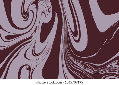 Mixture of liquid marble acrylic makeup paints. Applicable for design cover, presentation, invitation, flyer, and  business card. Fluid art puzzle texture. Vector.