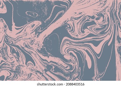 Mixture of liquid marble acrylic makeup paints. Applicable for design cover, presentation, invitation, flyer, and  business card. Fluid art puzzle texture. Vector.