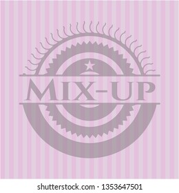 Mix-up pink emblem