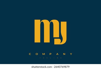 MJ Abstract Geometric Logo Design. Modern and elegant logo design with simplistic typography elements, showcasing branding excellence.