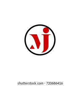 mj letter logo